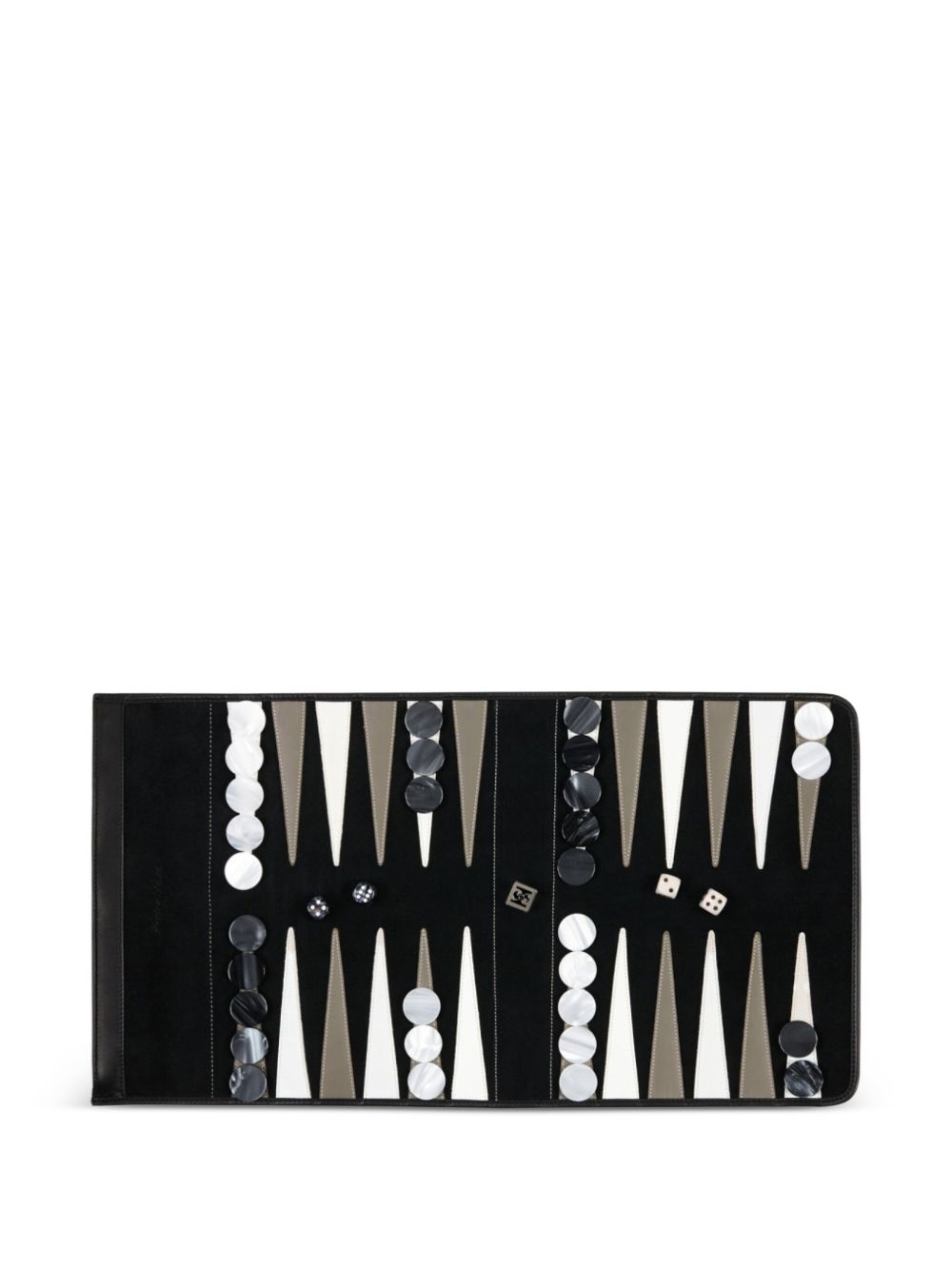 leather travel backgammon (51cm x 28cm)