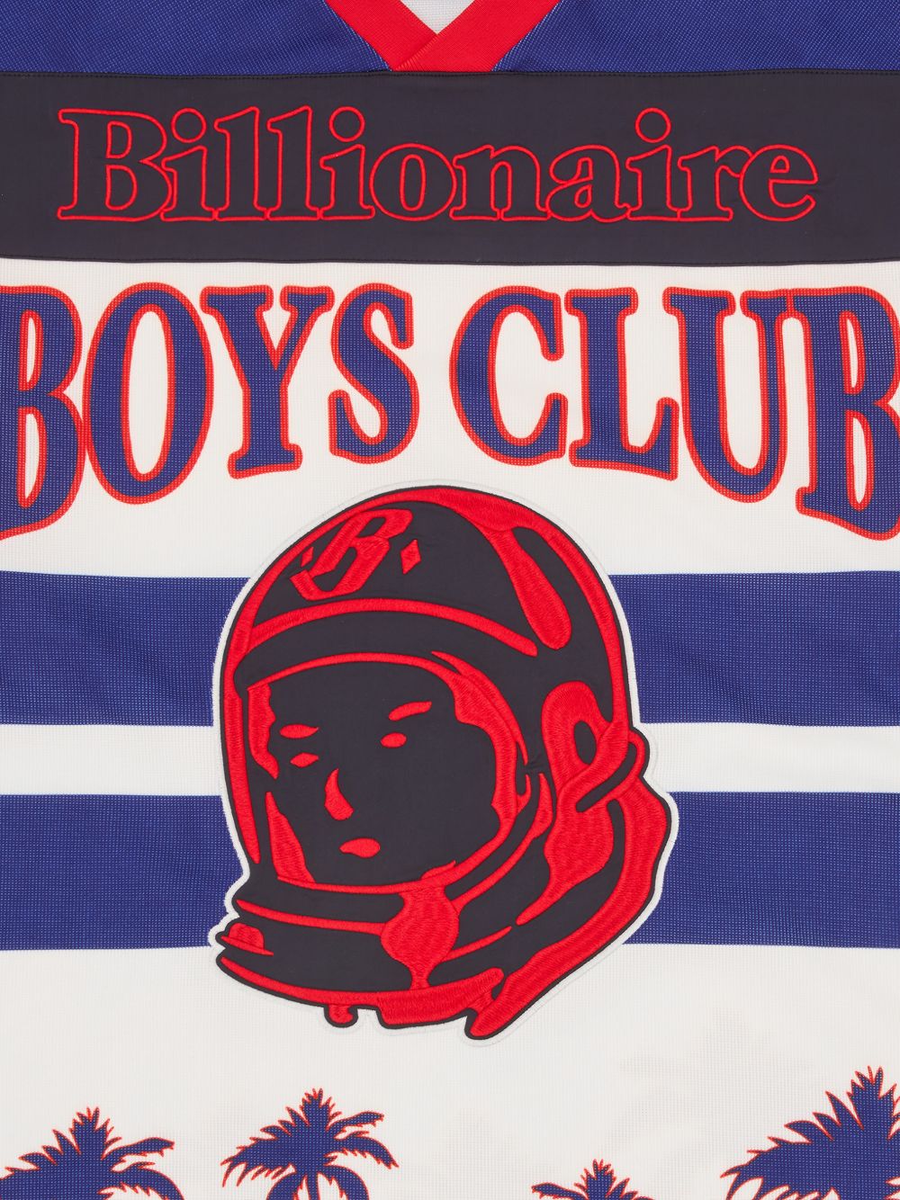 Stadium Hockey striped graphic jersey