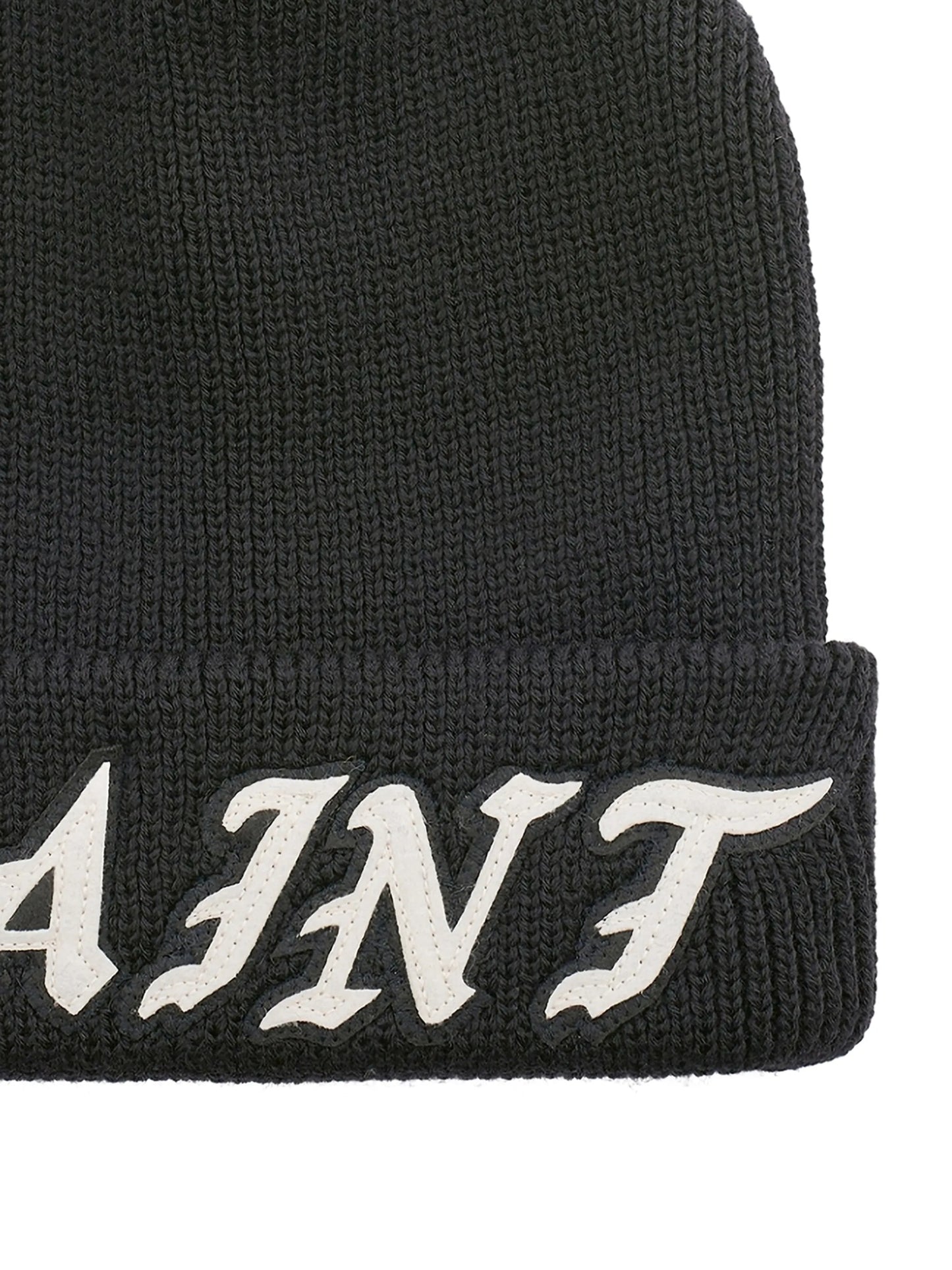 Logo-Appliqué Beanie Hat