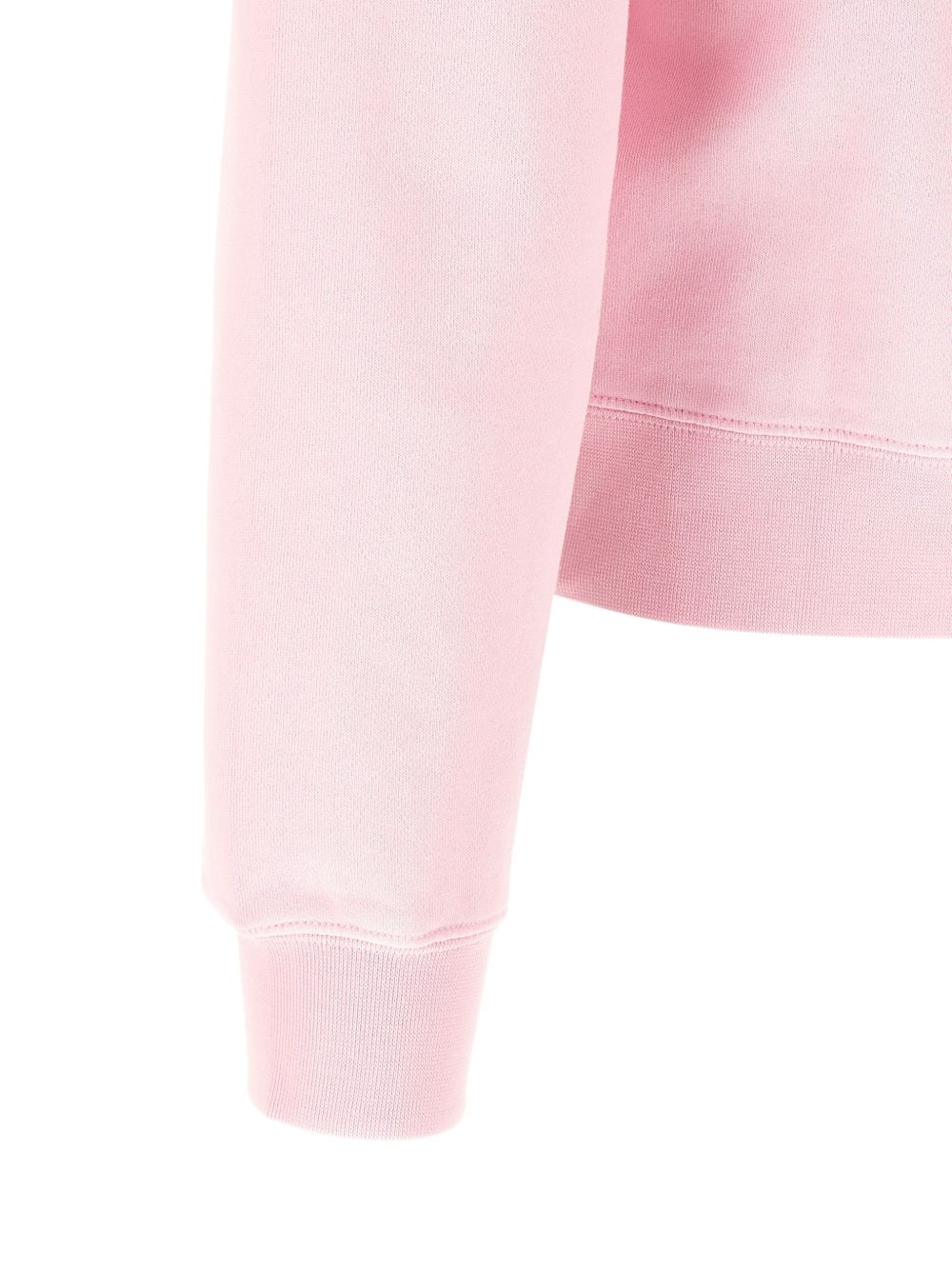 logo-patch dropped-shoulders hoodie