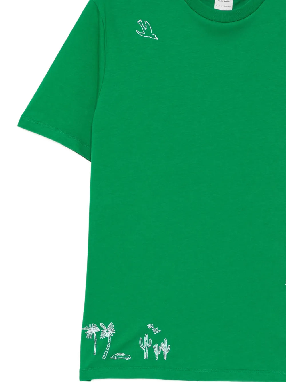 Graphic-Embroidered T-Shirt