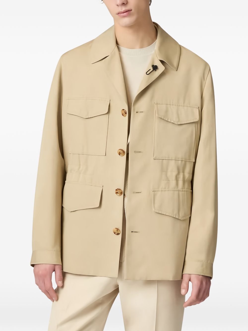 long-sleeved field jacket