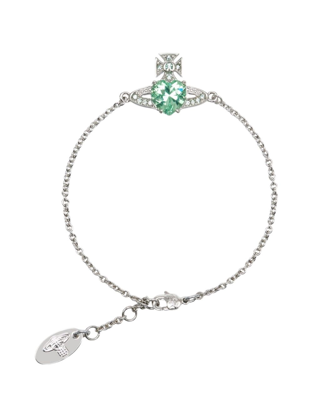 Ariella heart-charm bracelet