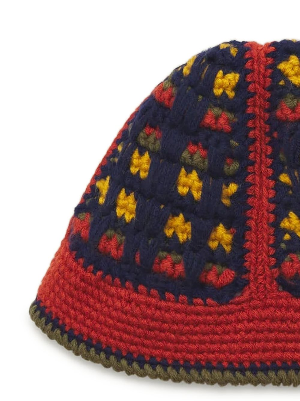 patterned bucket hat