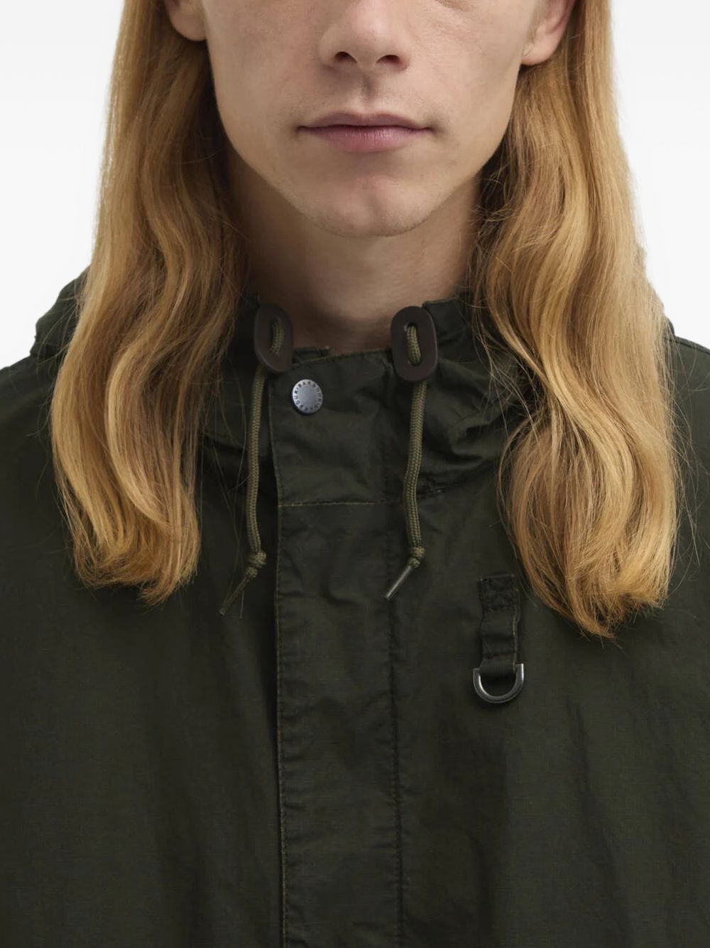 Westoe hooded pocket cotton jacket