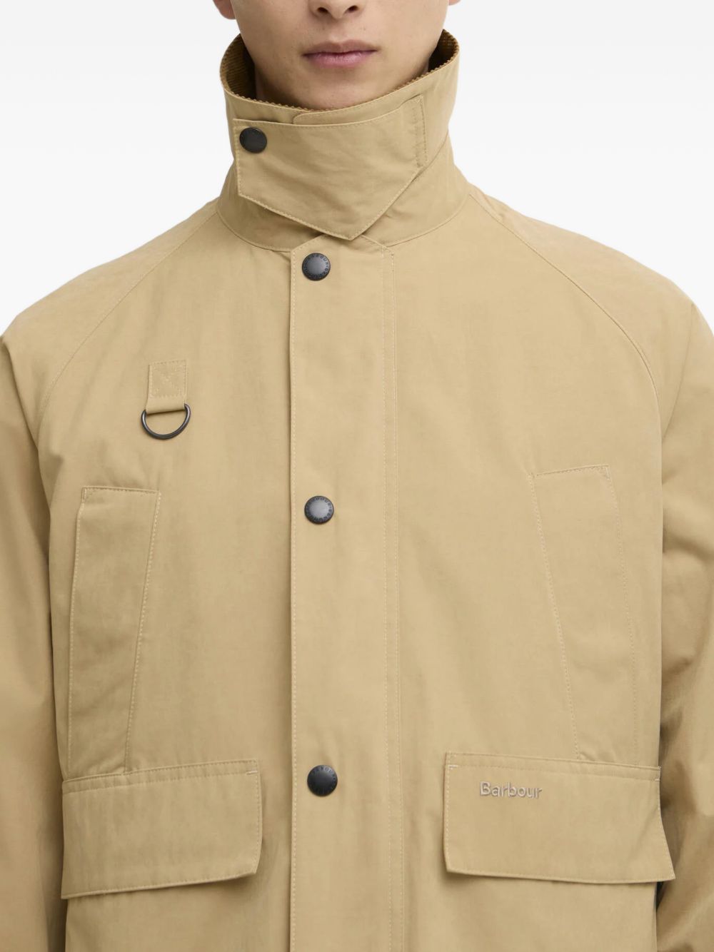 Solar Spey flap-pocket corduroy jacket