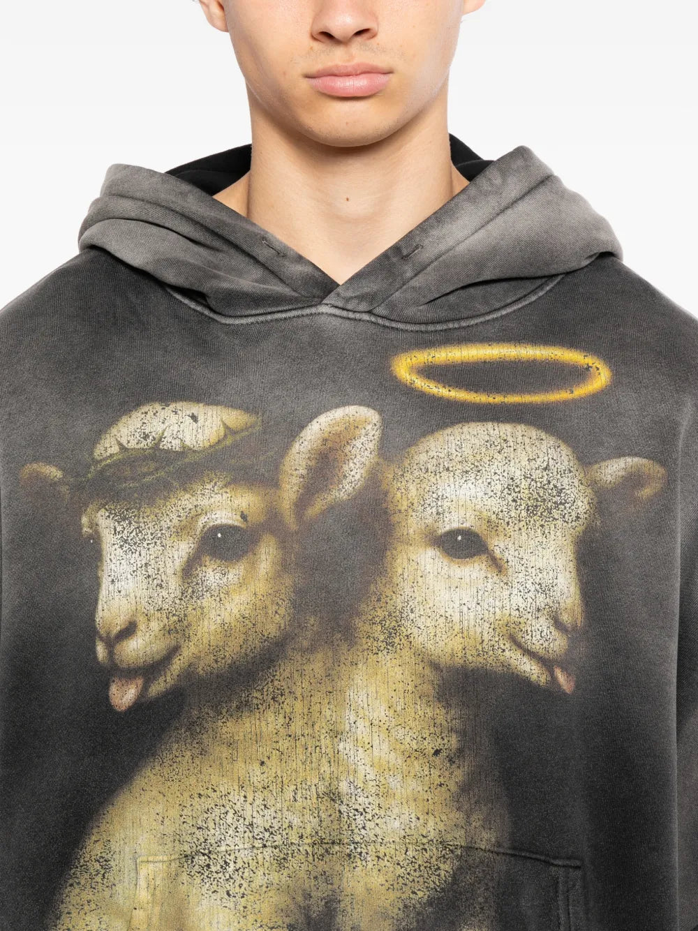 Graphic Print Hoodie