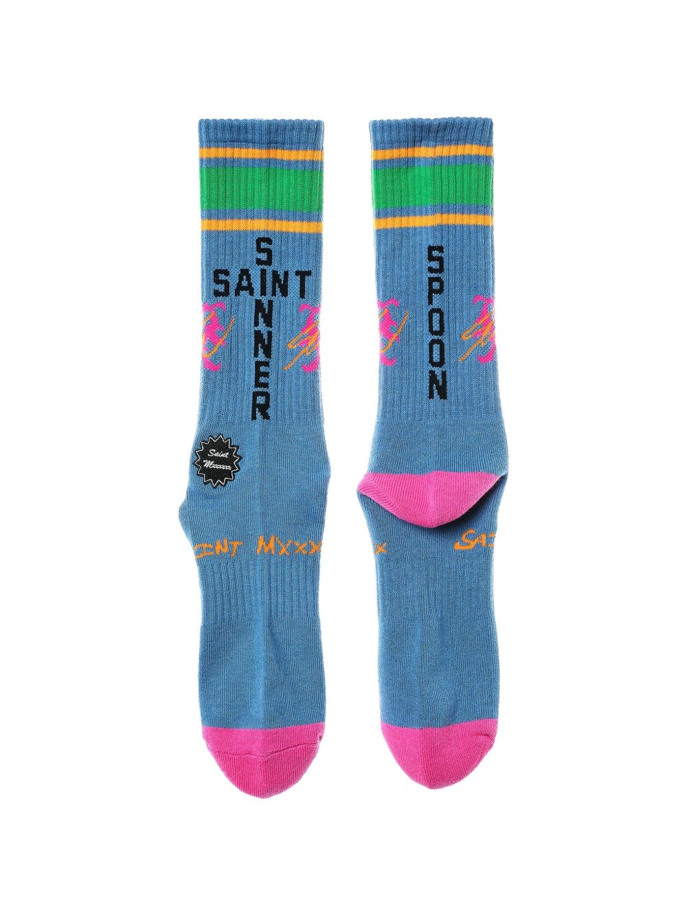 x Sean Wotherspoon stripe graphic socks