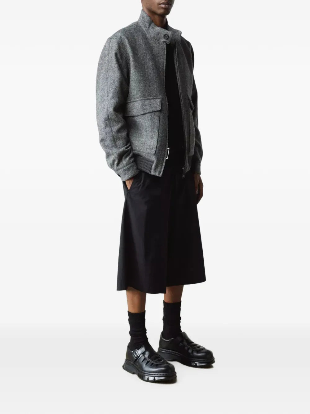 Qubist Fisherman Buckle-Fastening Cut-Out Shoes