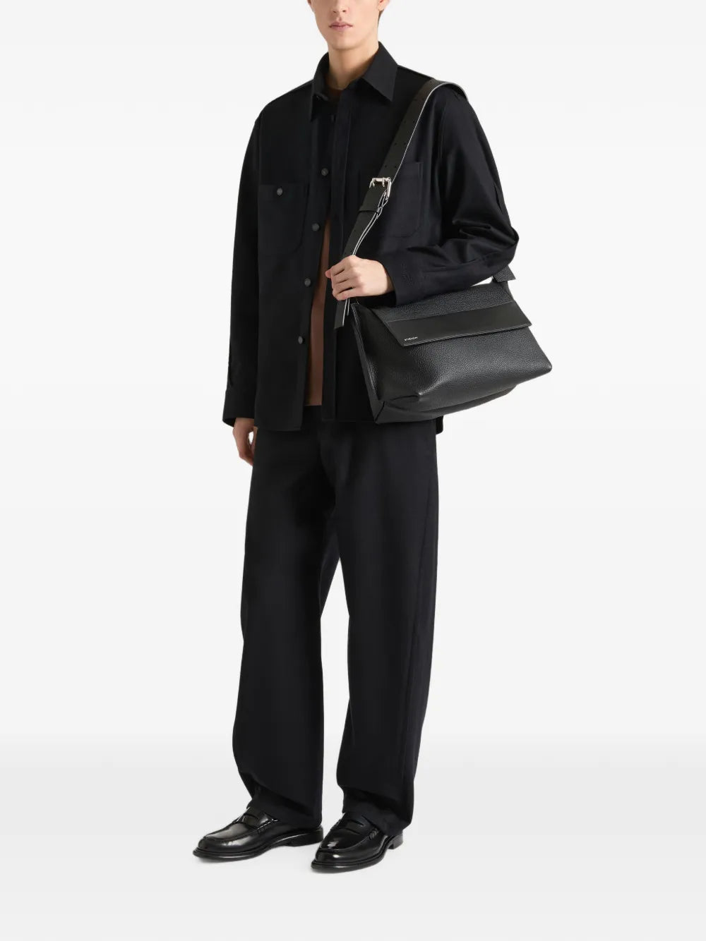 Couture Seam overshirt in flannel