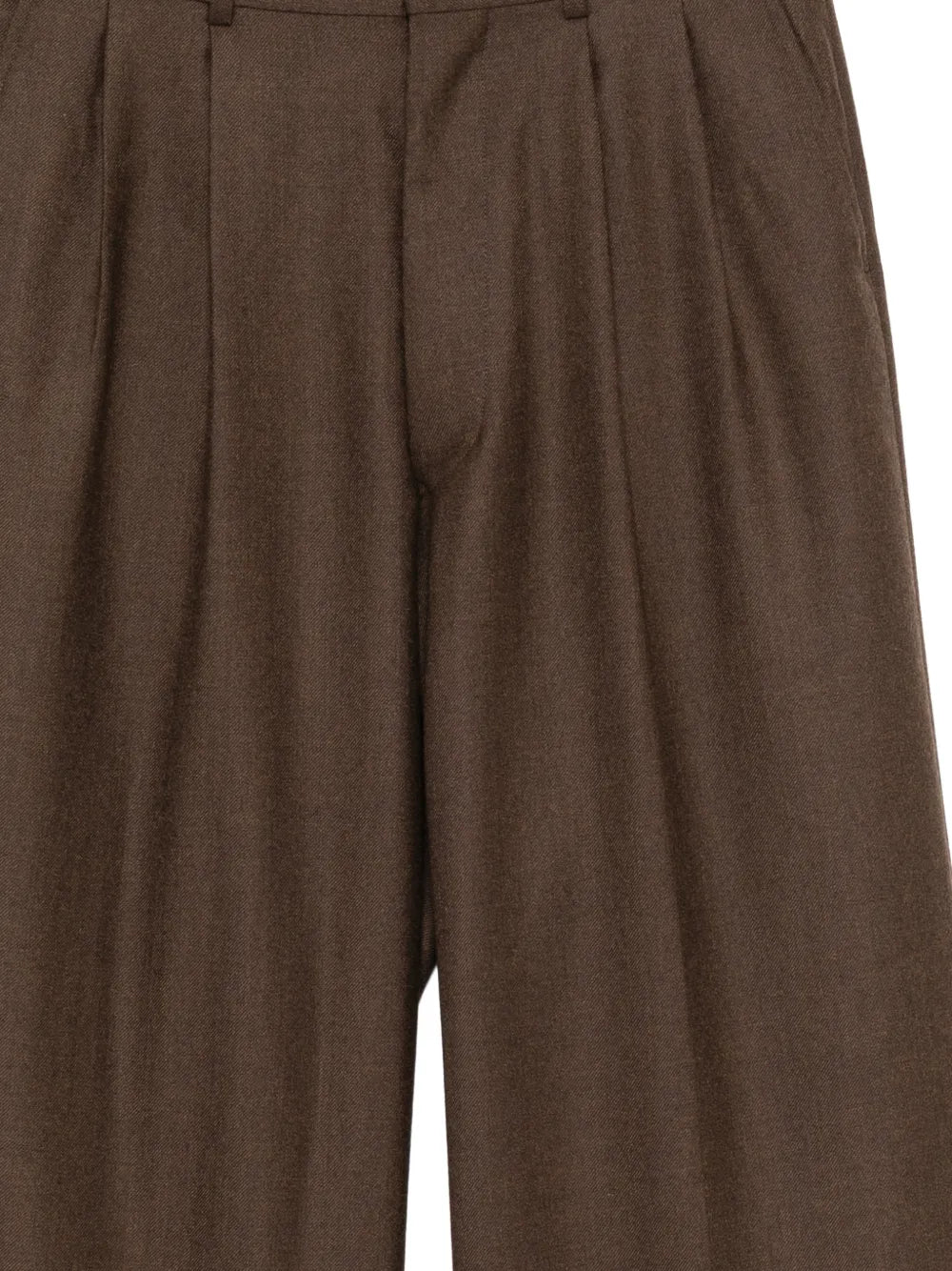 Pleated Wool Trousers