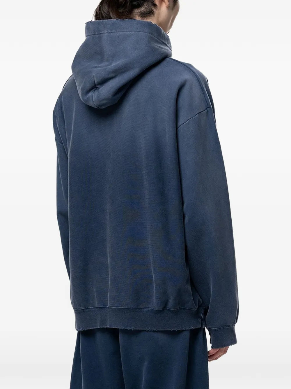 sun-faded like distressed hoodie