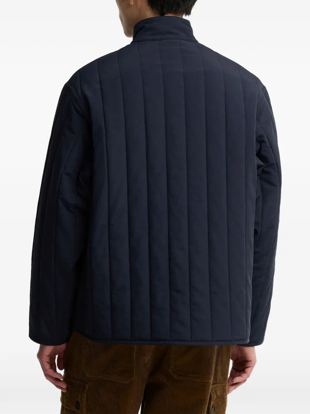 quilted high-neck jacket