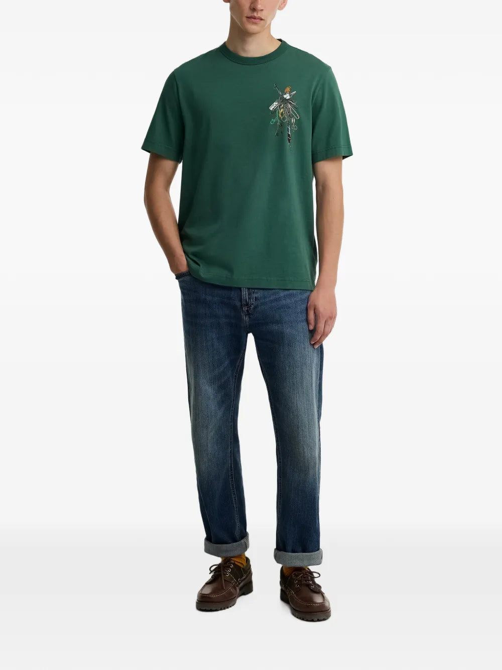 x Paul Smith graphic-print T-shirt