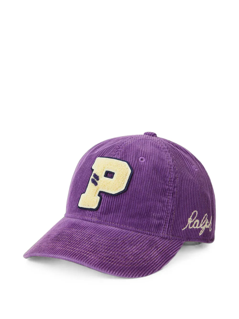 corduroy letter ball cap