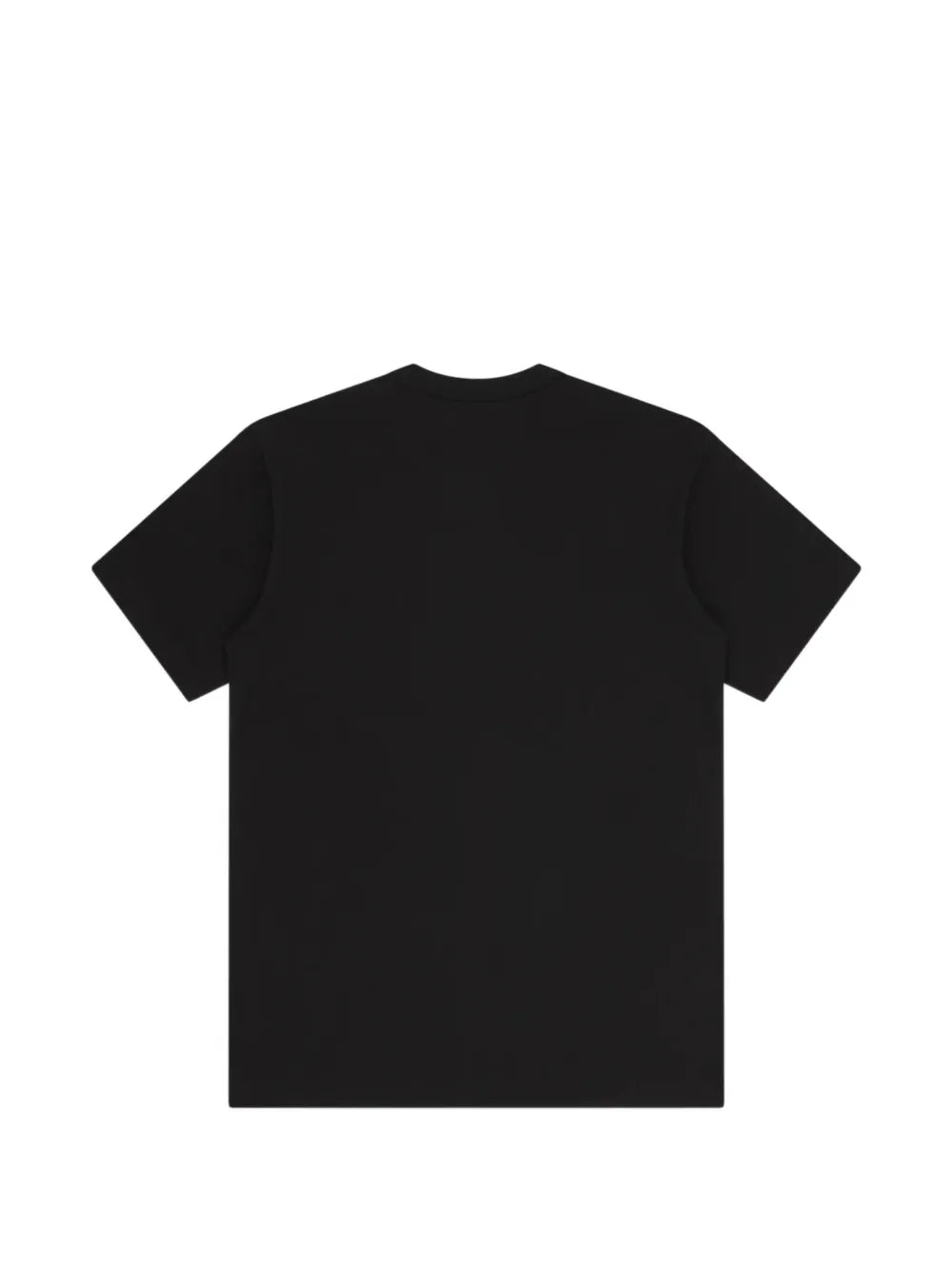 paint-splatter logo-print T-shirt