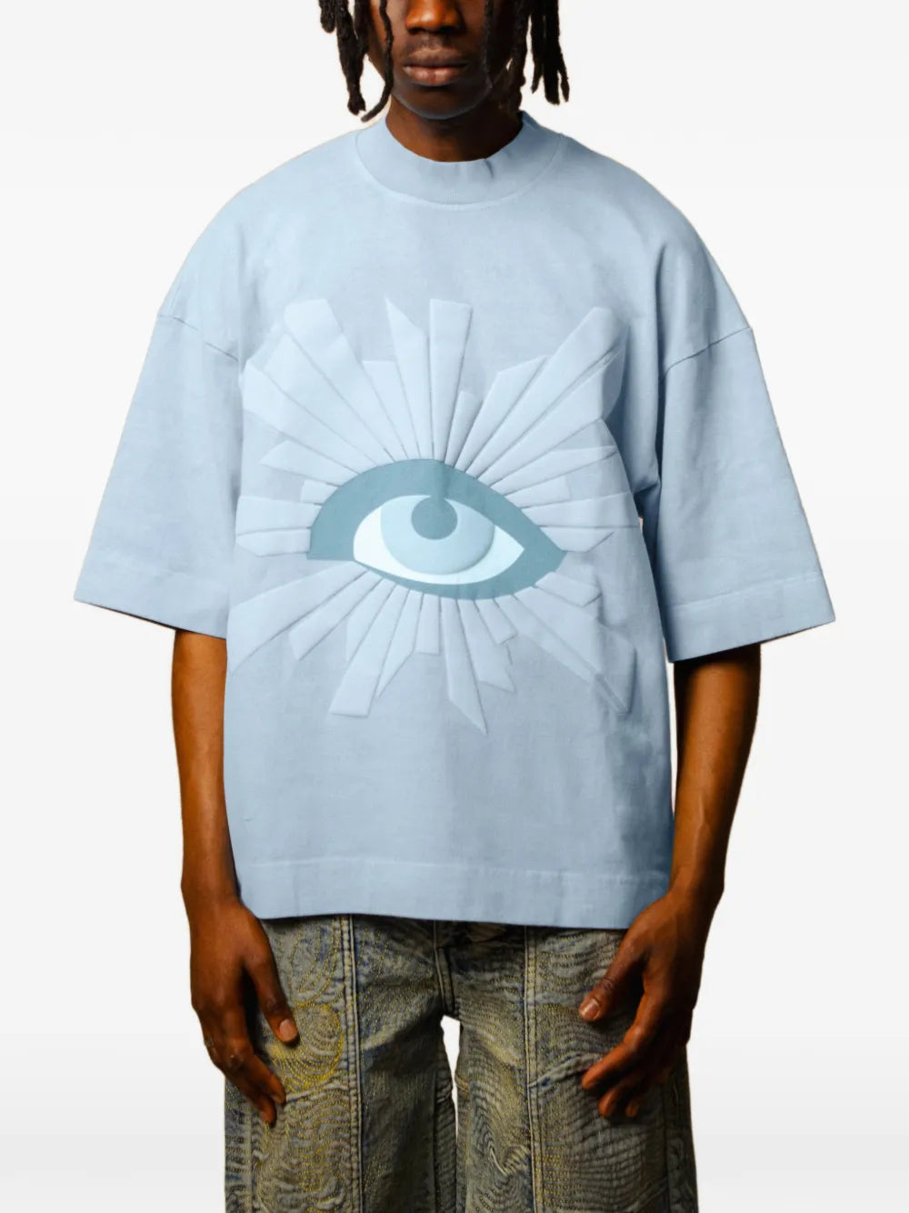 ALL-SEEING logo-print T-shirt