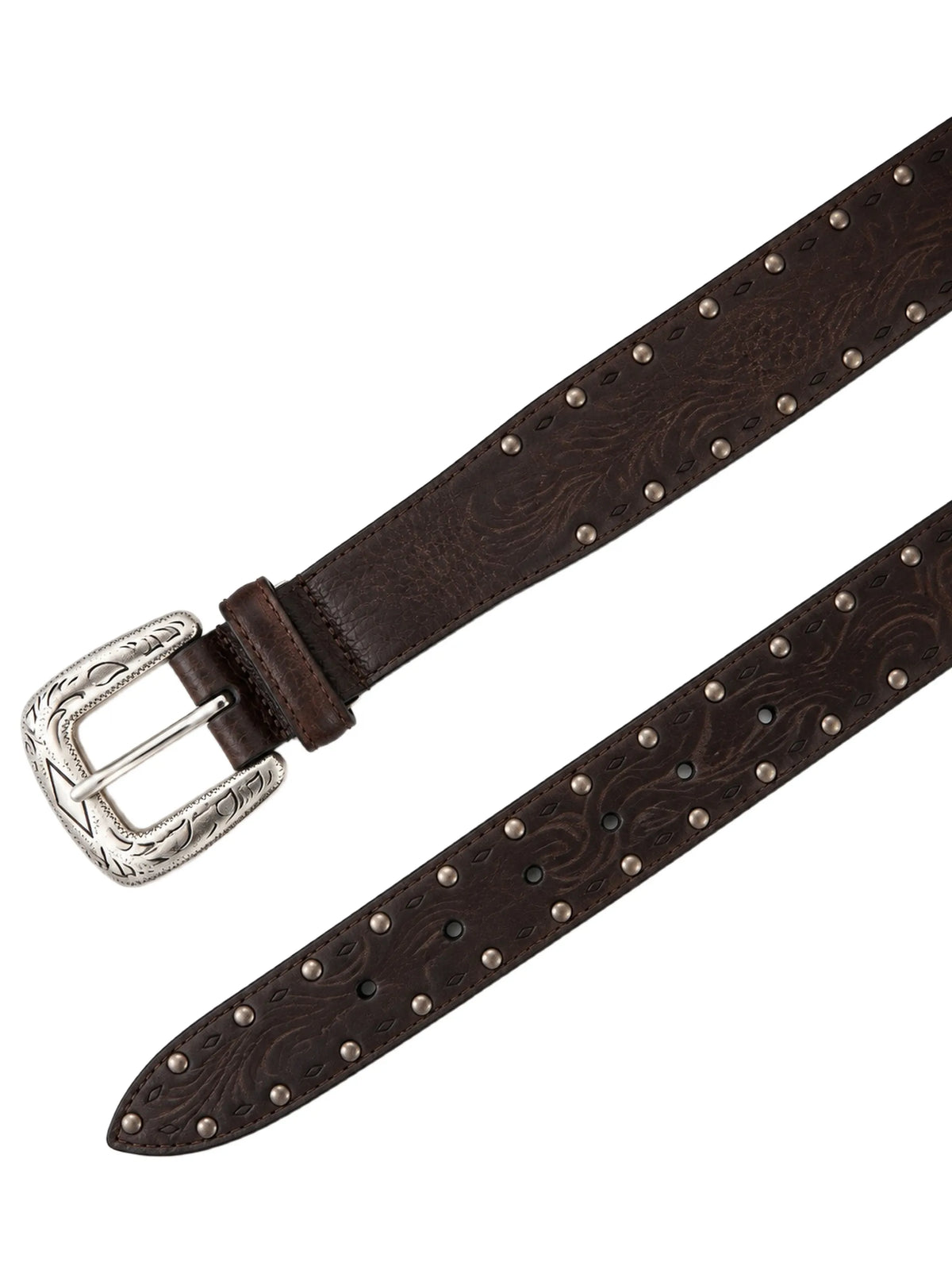 Studded Western-Style Belt