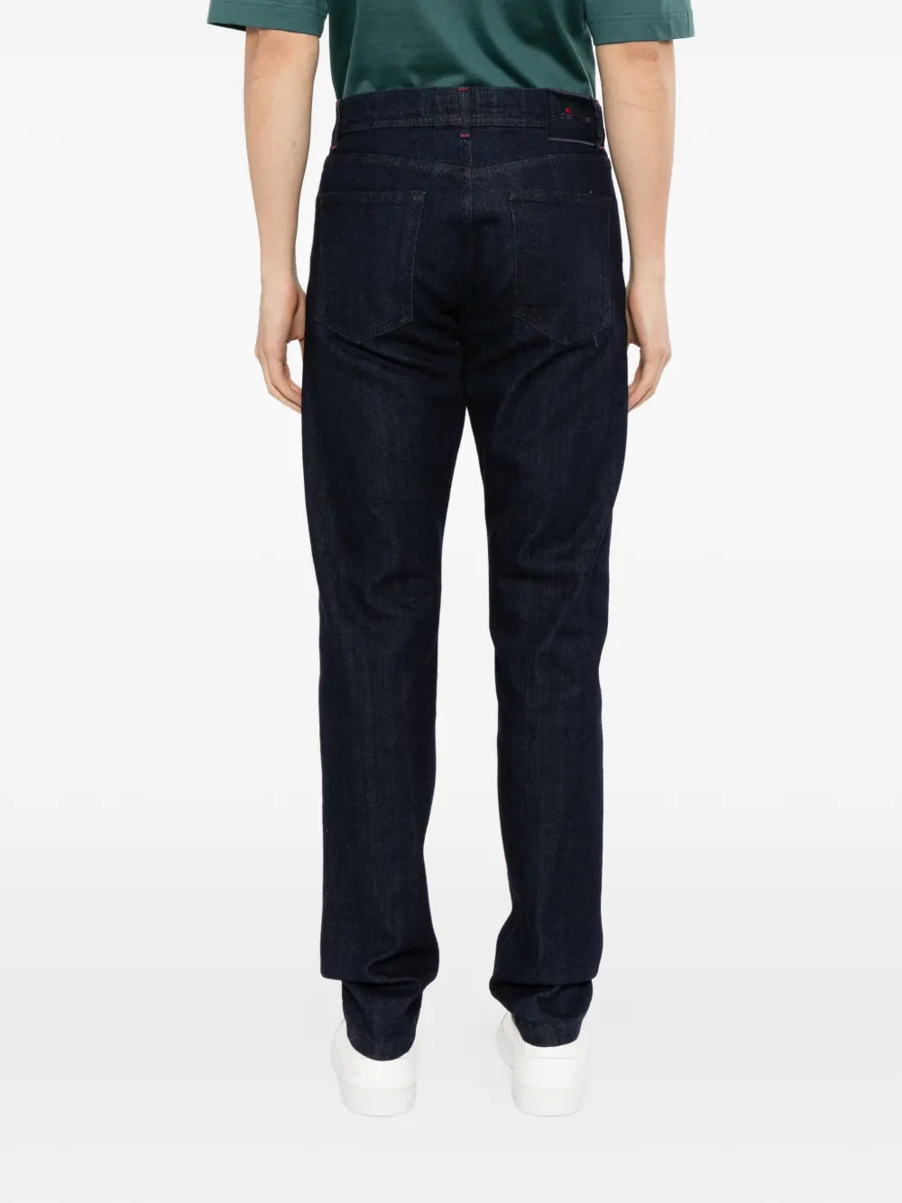 straight-leg jeans