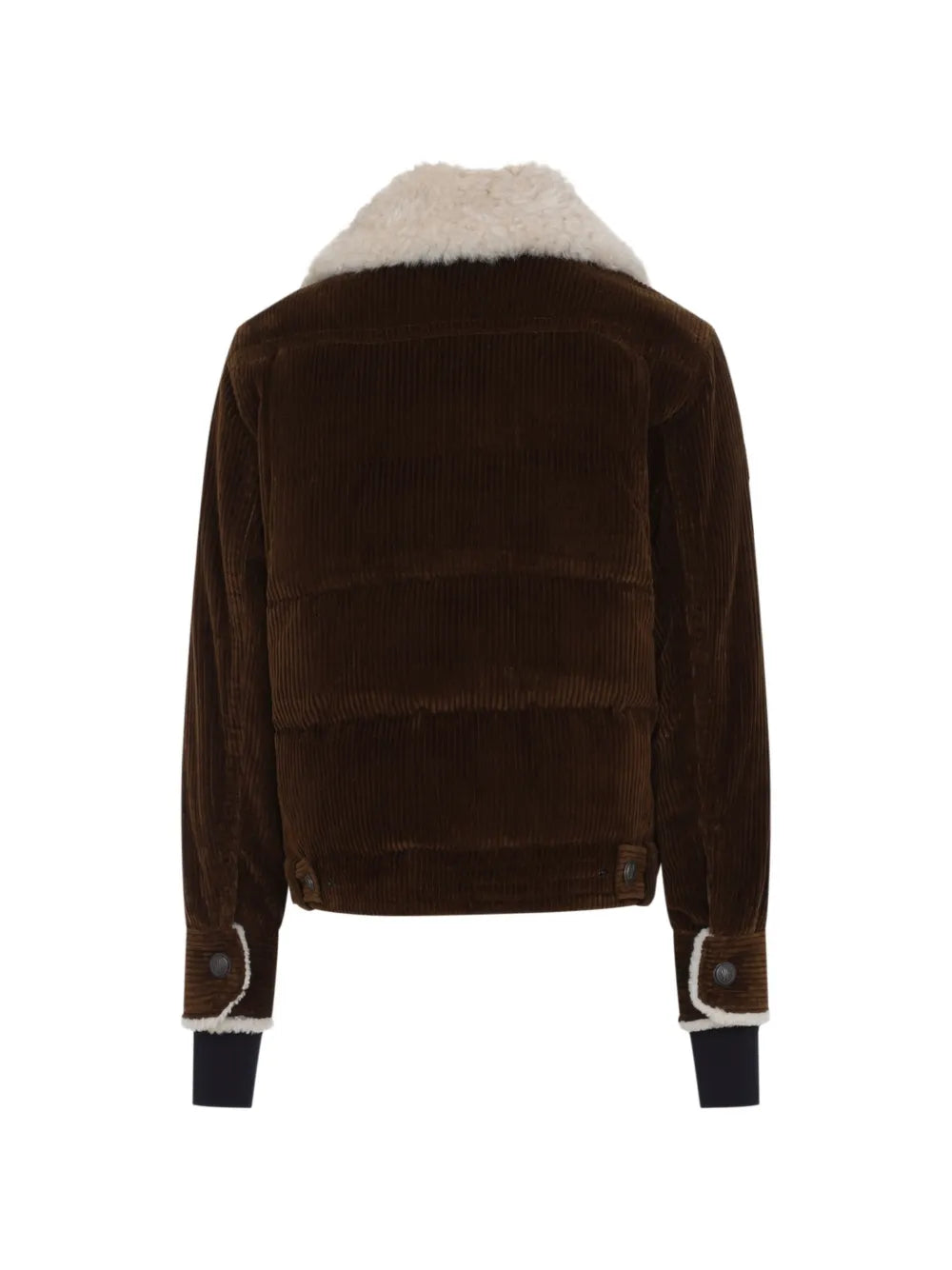 Givrand corduroy fur-collar padded jacket