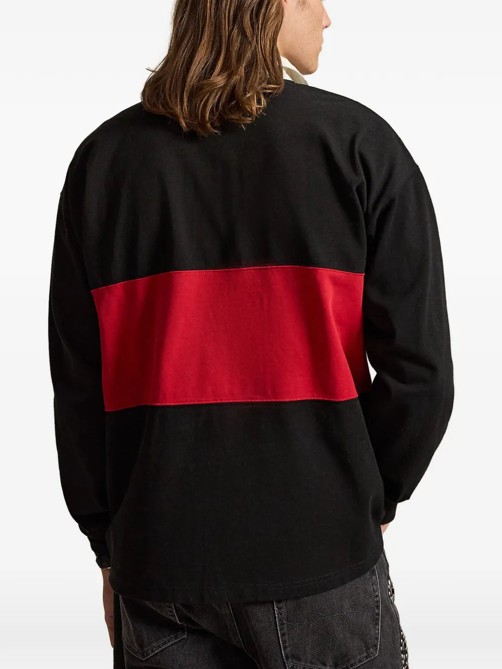 vintage fit jersey rugby shirt