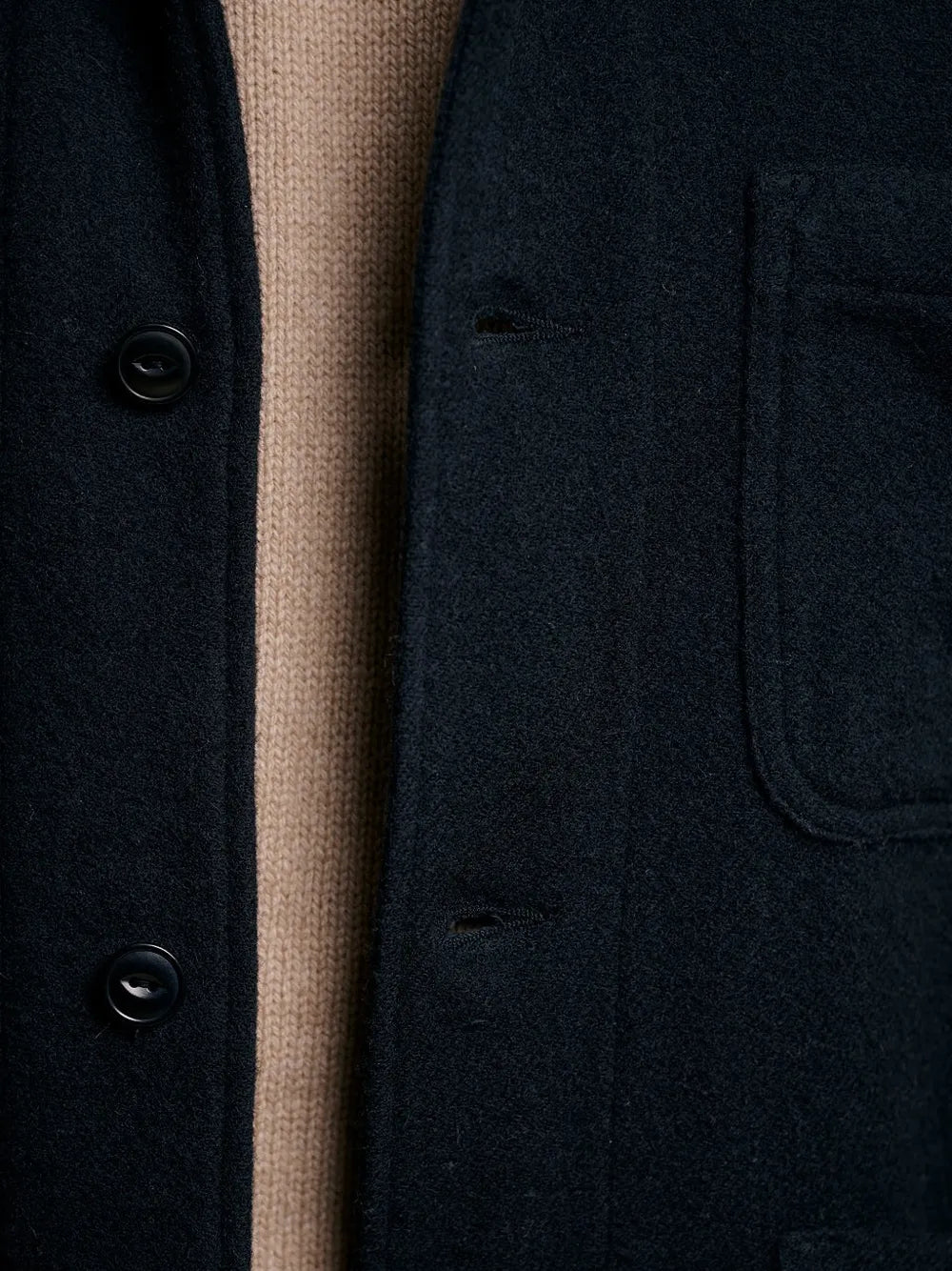 button-up shirt jacket