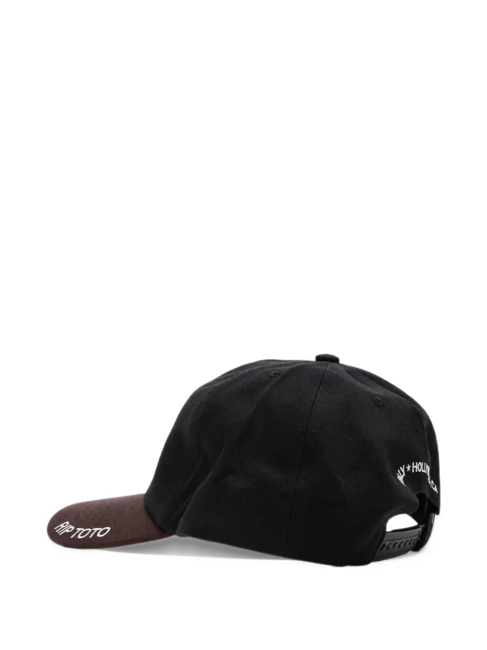 Hollywood Forever embroidered cotton cap