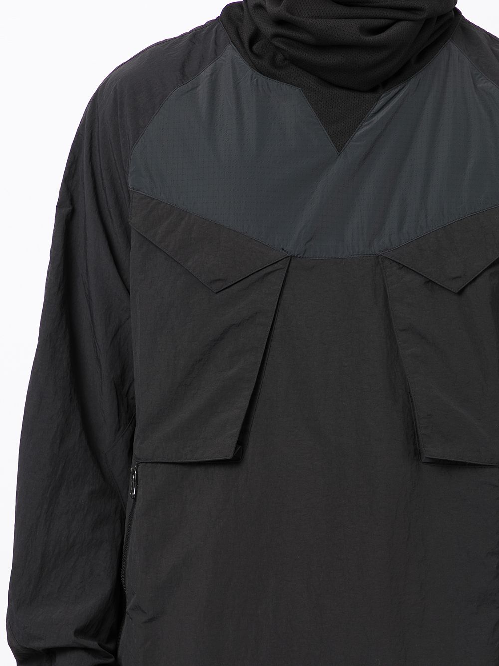 Pullover Funnel-Neck Jacket