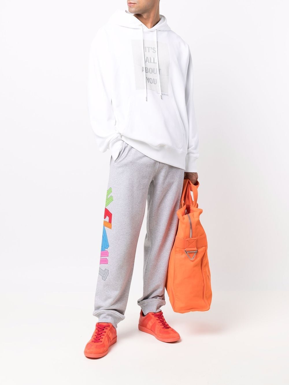 3D Logo Track Pants