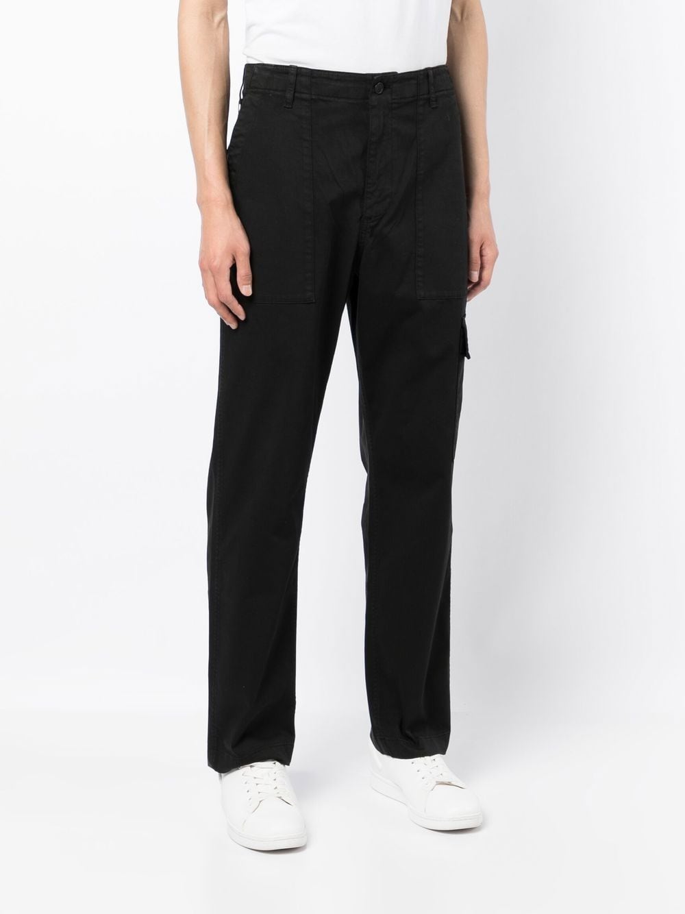 Side Cargo-Pocket Detail Trousers