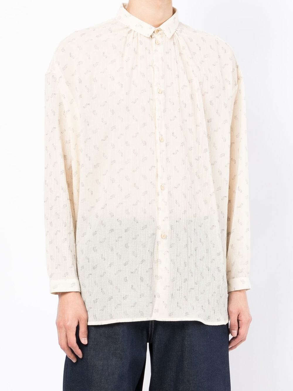 The Florist Abstract-Print Shirt