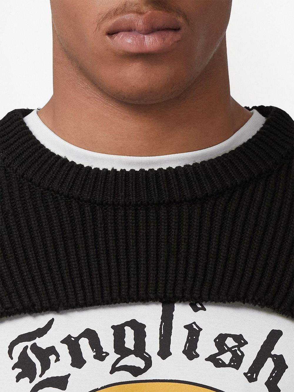 Cut-Out Wool Jumper
