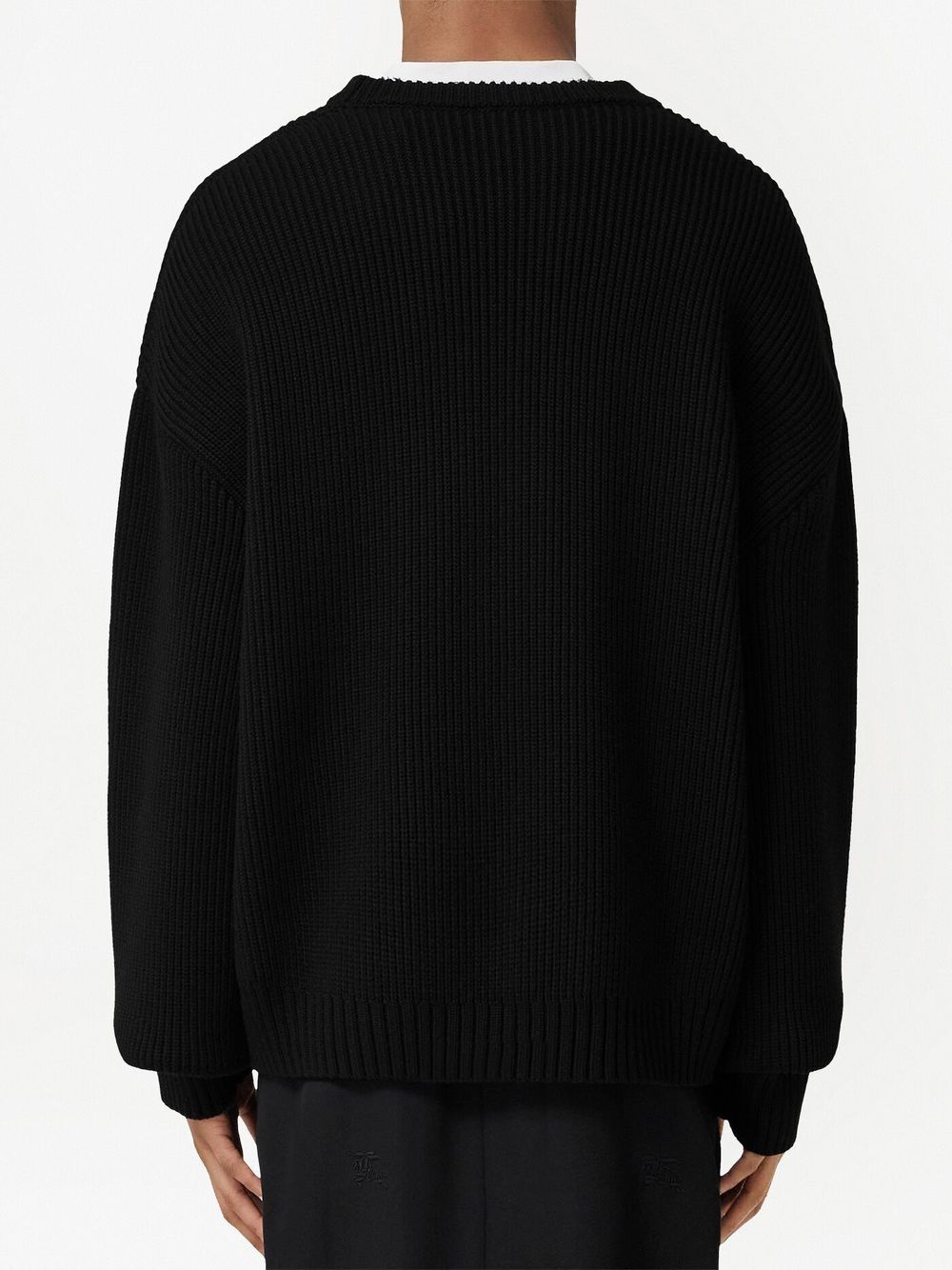 Cut-Out Wool Jumper