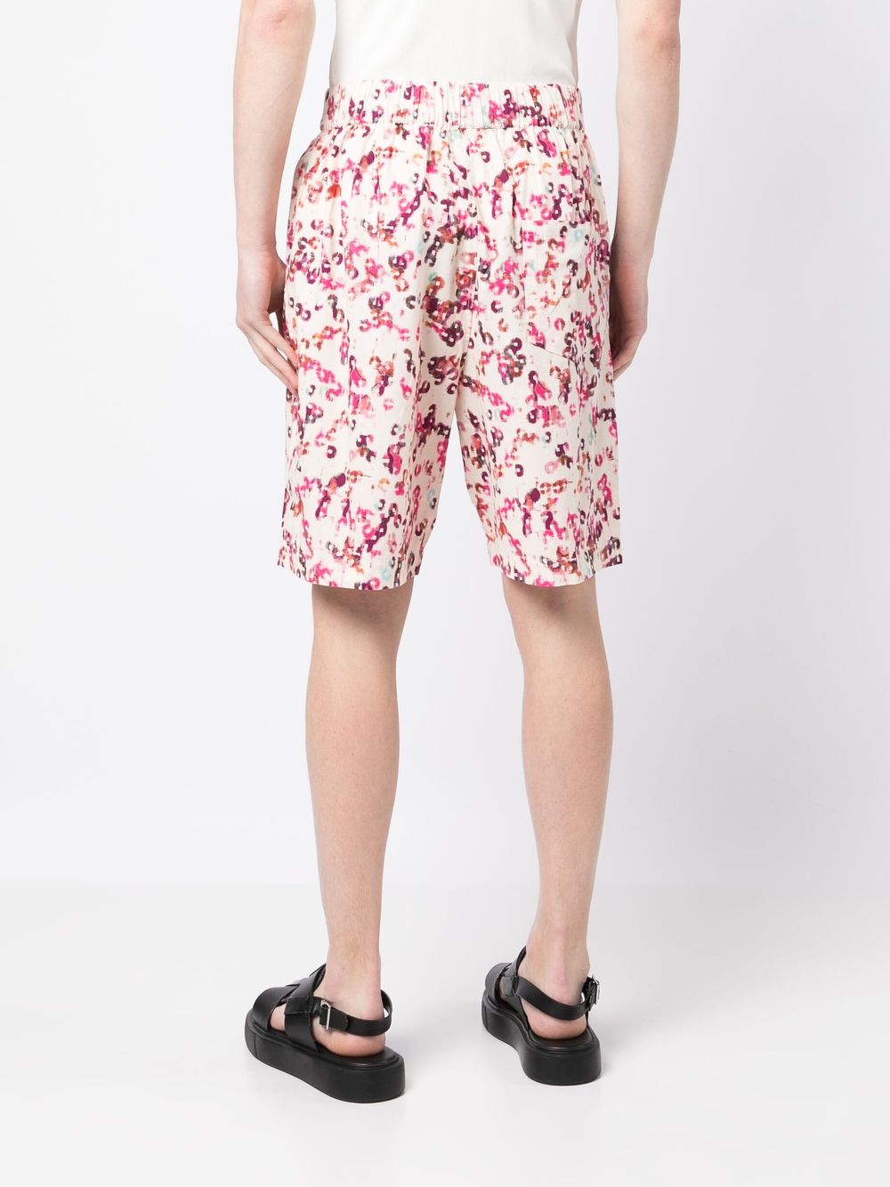 Graphic-Print Shorts