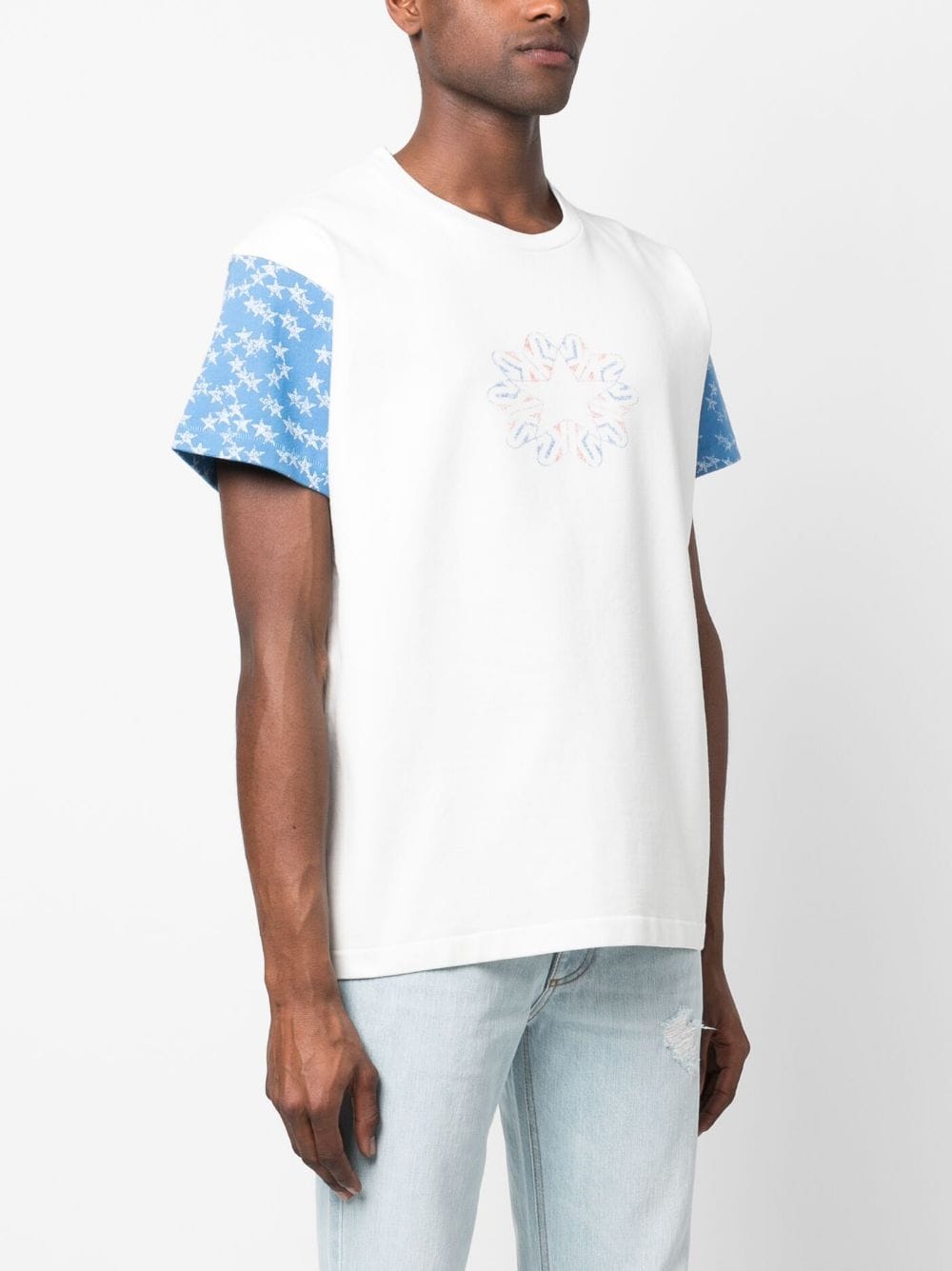 Star-Print Short-Sleeve T-Shirt