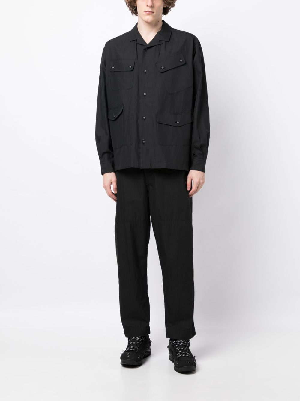 Multi-Pocket Shirt Jacket