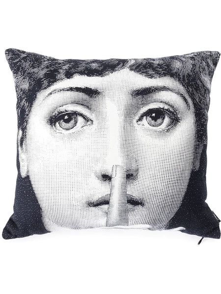 Silenzio Photograph-Print Cushion