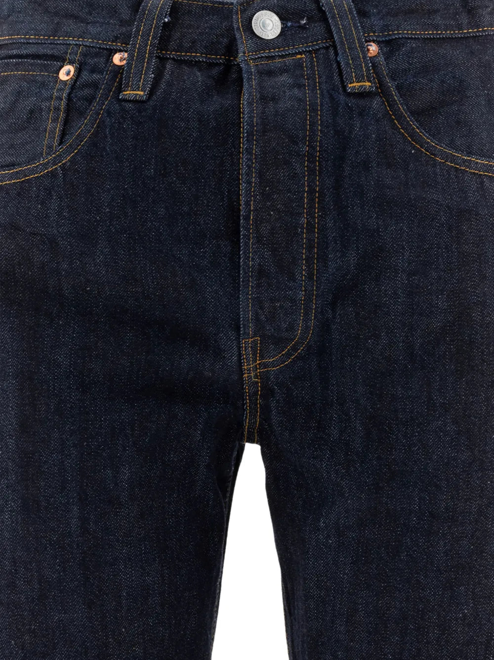 501 washed-effect jeans