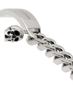 Skull Charm Link Bracelet