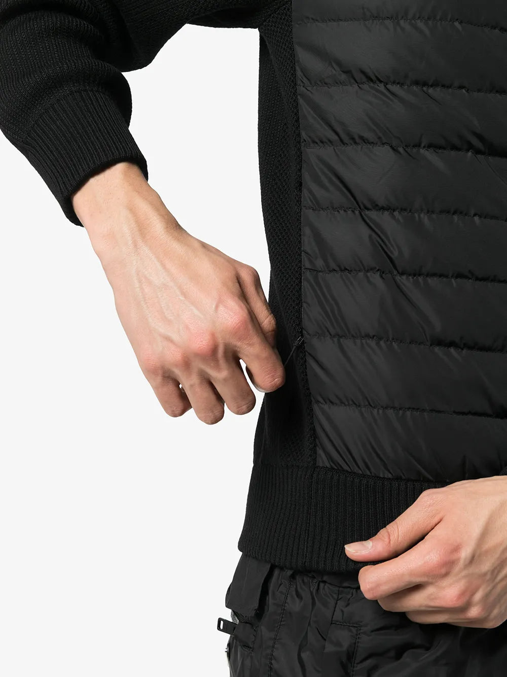 HyBridge quilted padded jacket