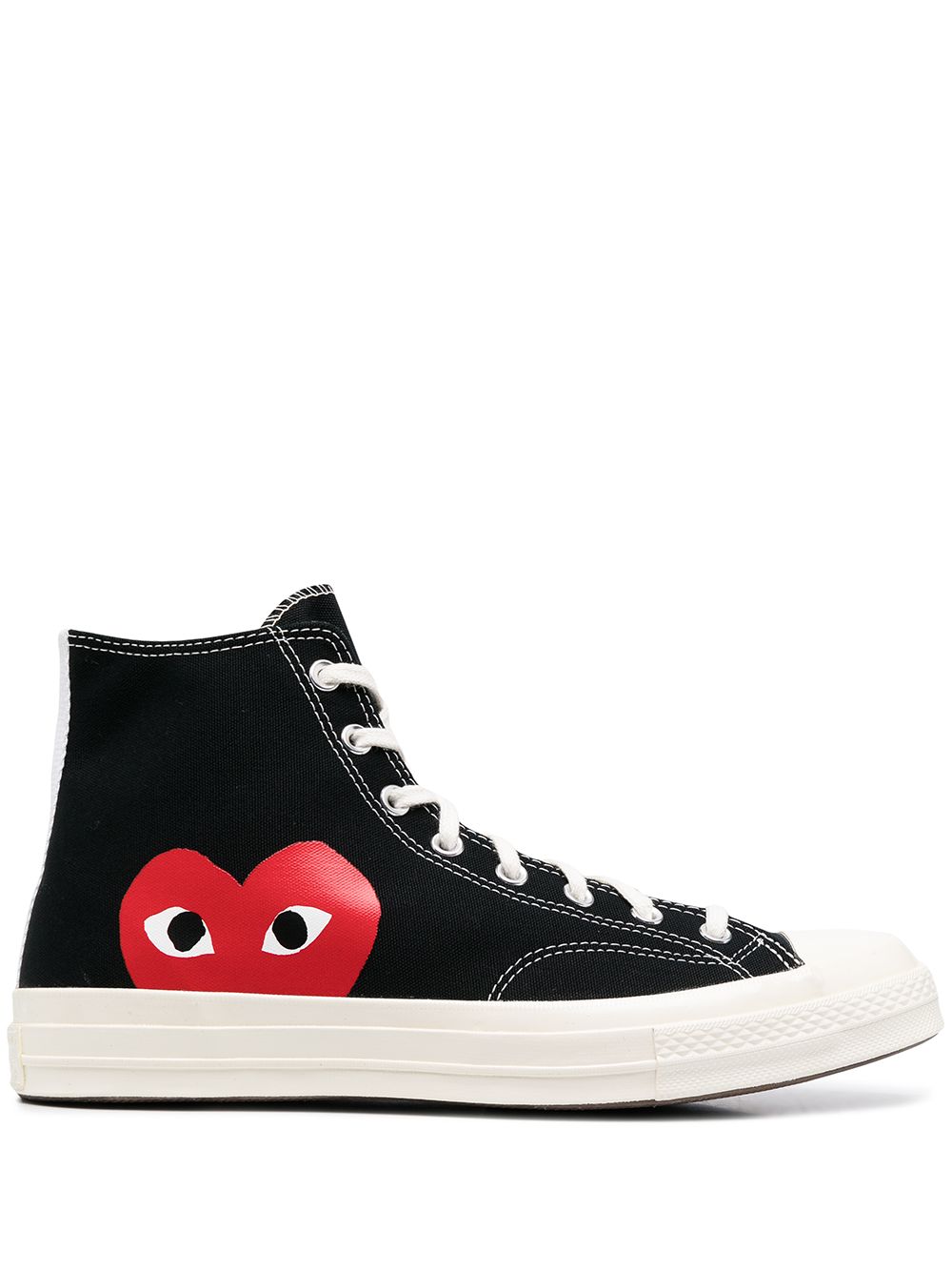 Chuck 70 High-Top "Half Heart" Sneakers