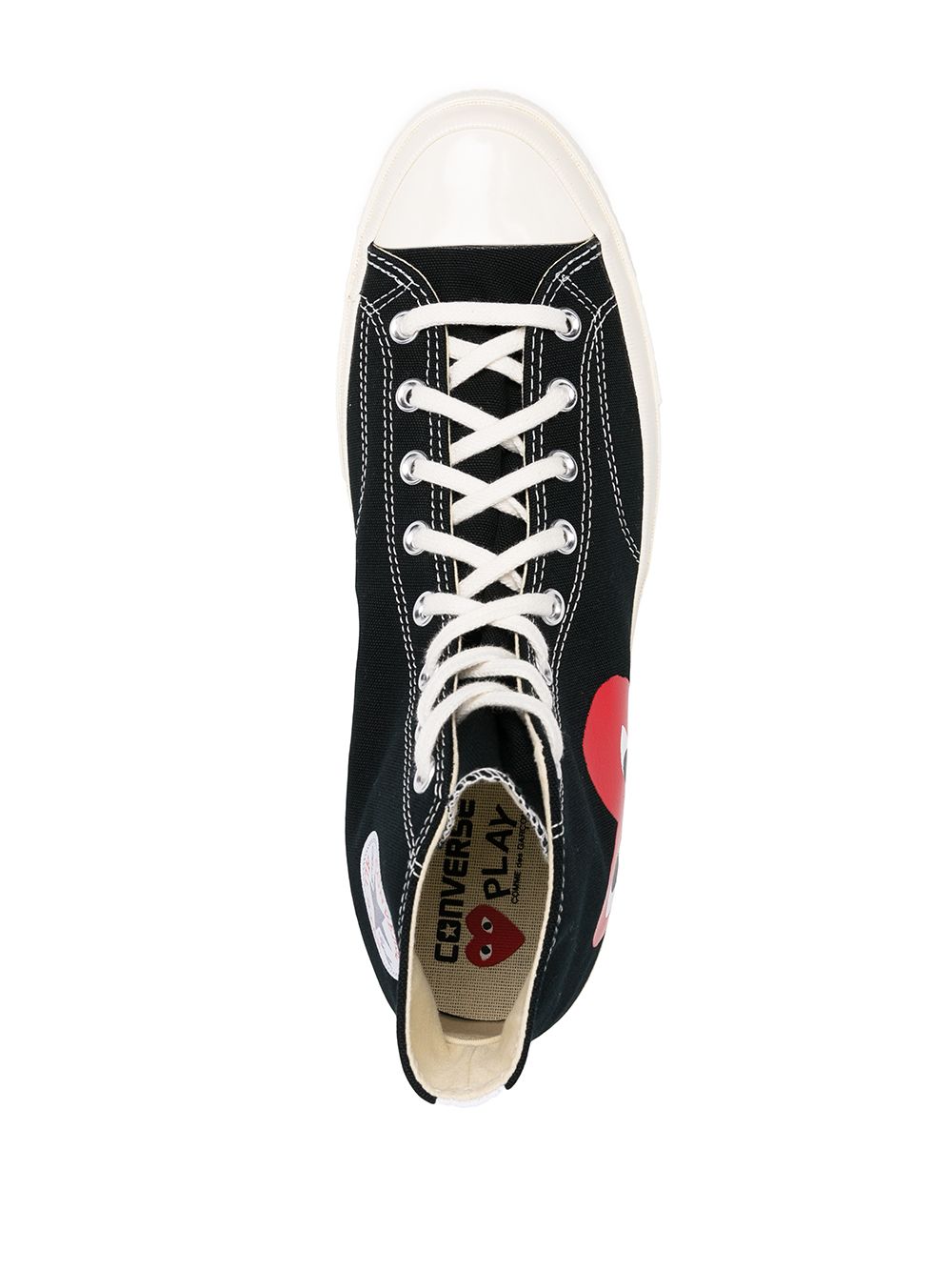Chuck 70 High-Top "Half Heart" Sneakers