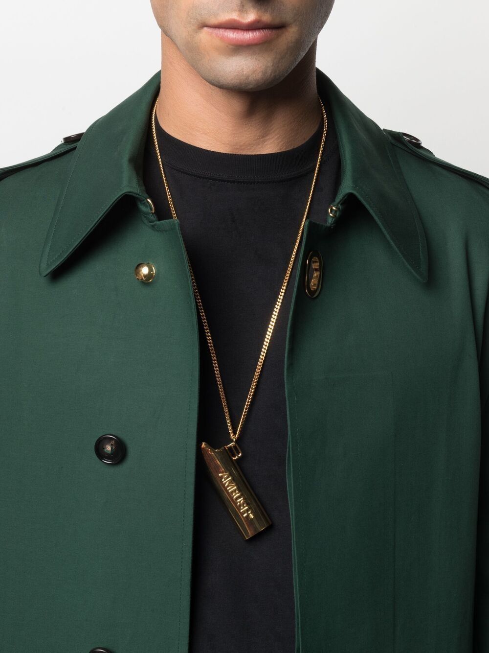 Logo-Embossed Lighter Necklace