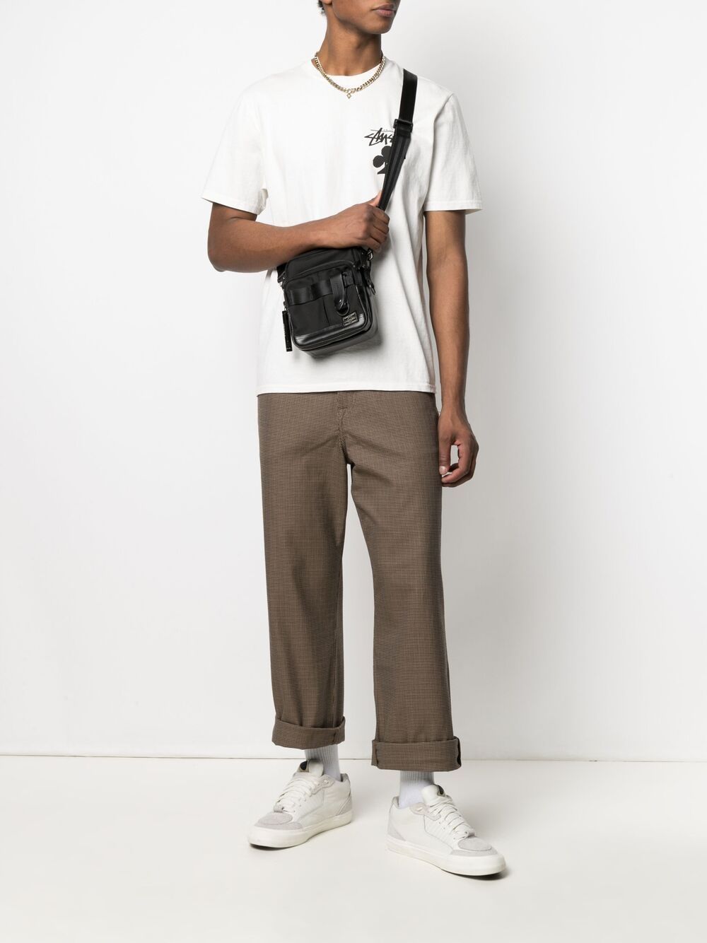 Logo Patch Crossbody Bag