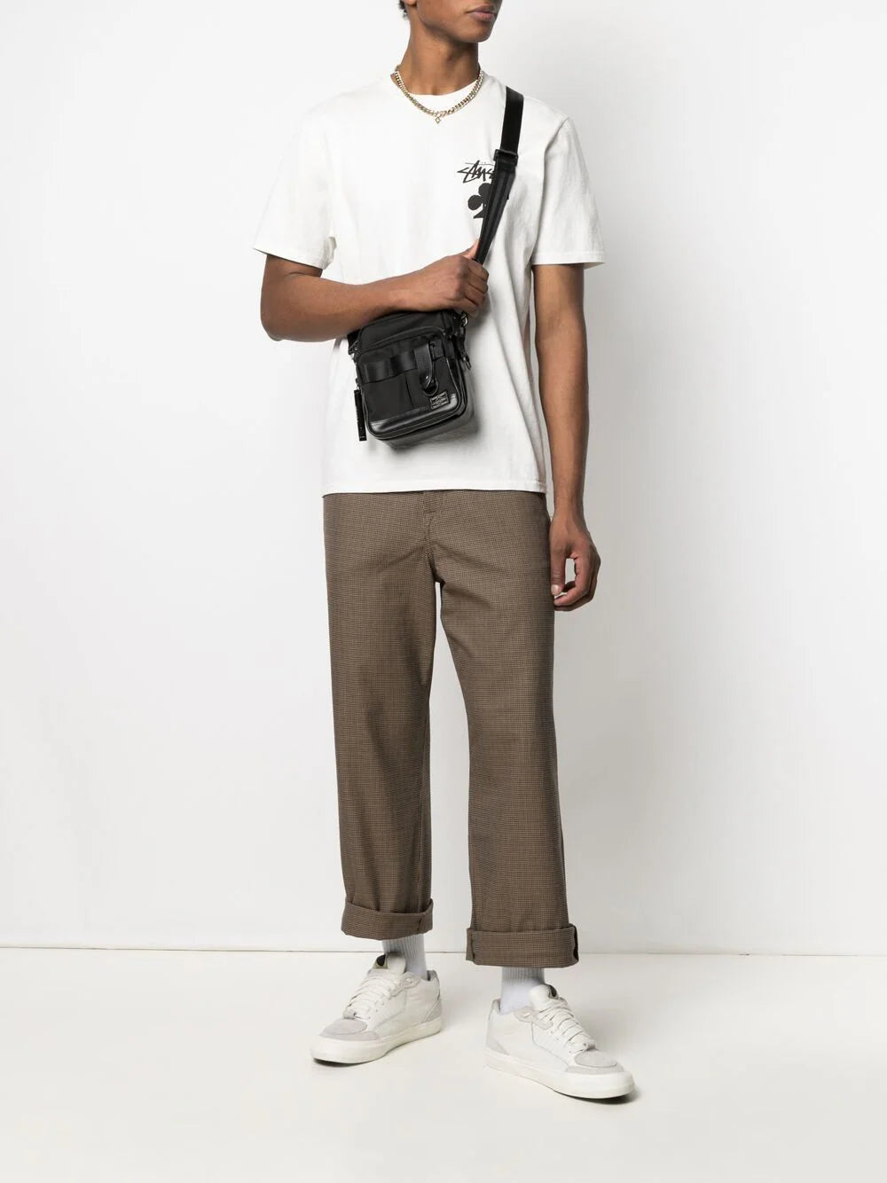 Logo Patch Crossbody Bag