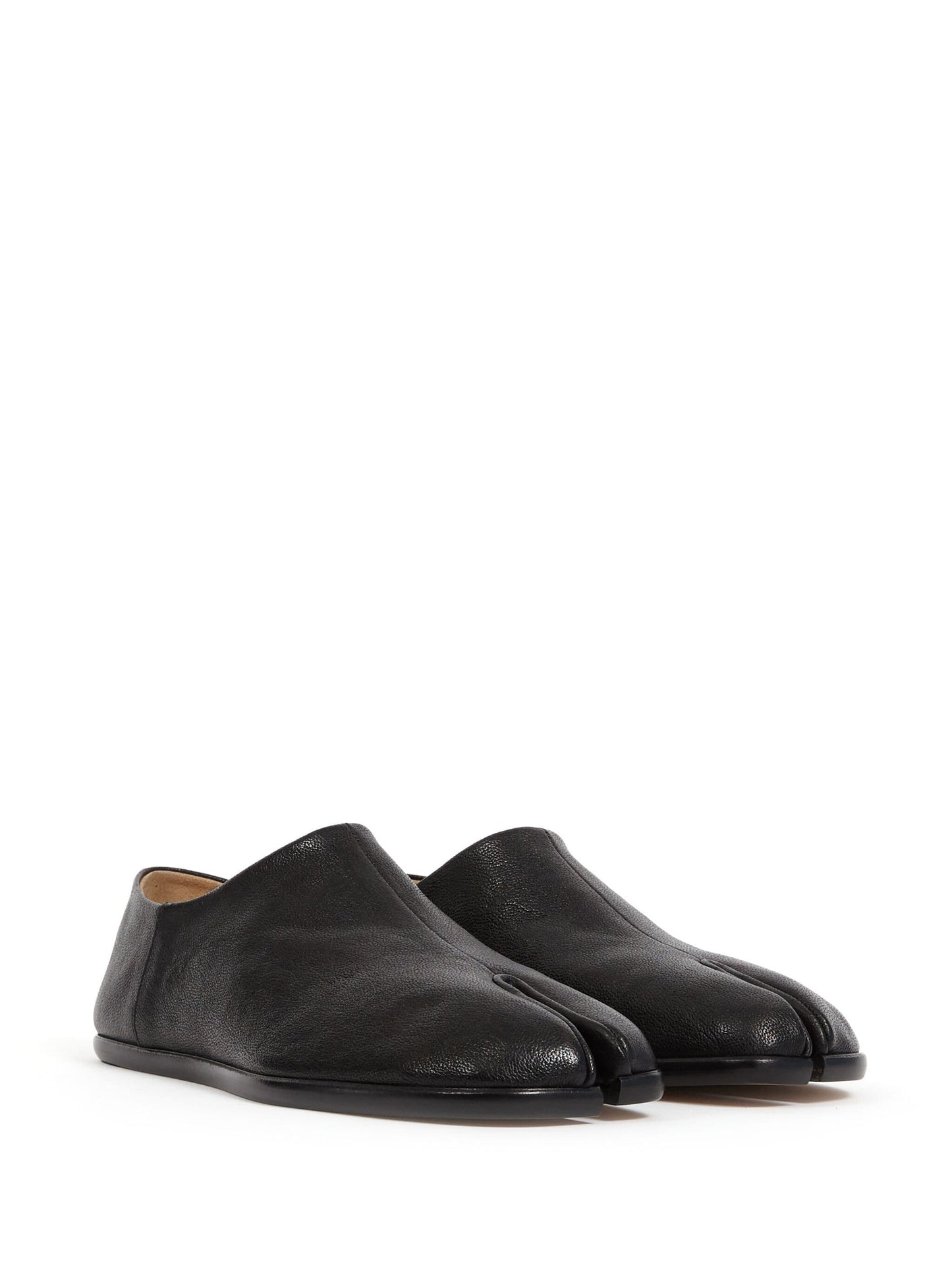 Tabi Leather Babouche Shoes