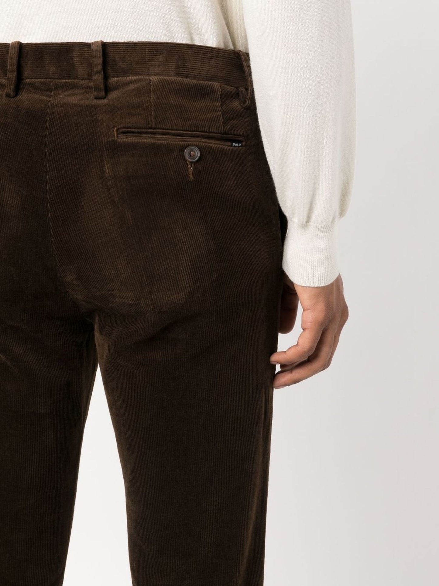 Straight-Leg Corduroy Trousers