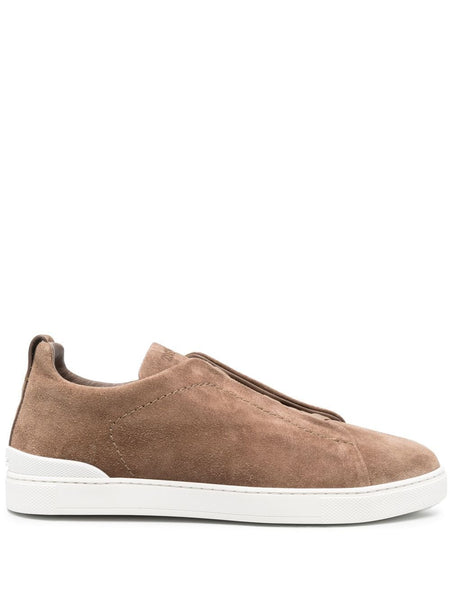 Slip-On Suede Sneakers