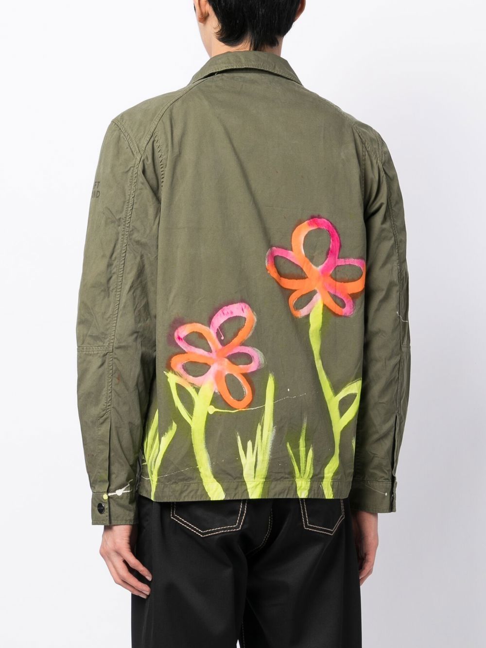 Floral Button-Down Jacket