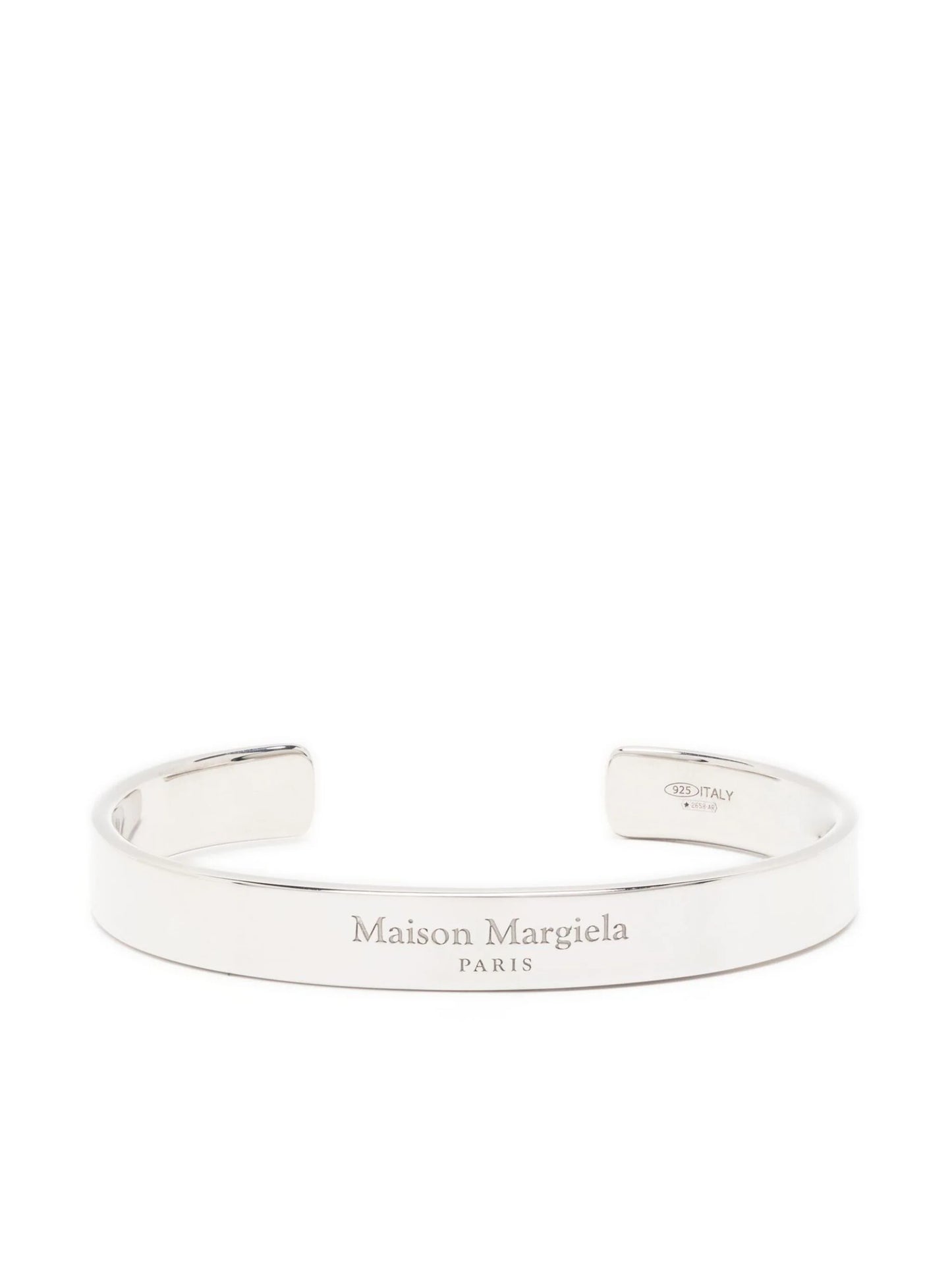 Logo-Engraved Cuff Bracelet